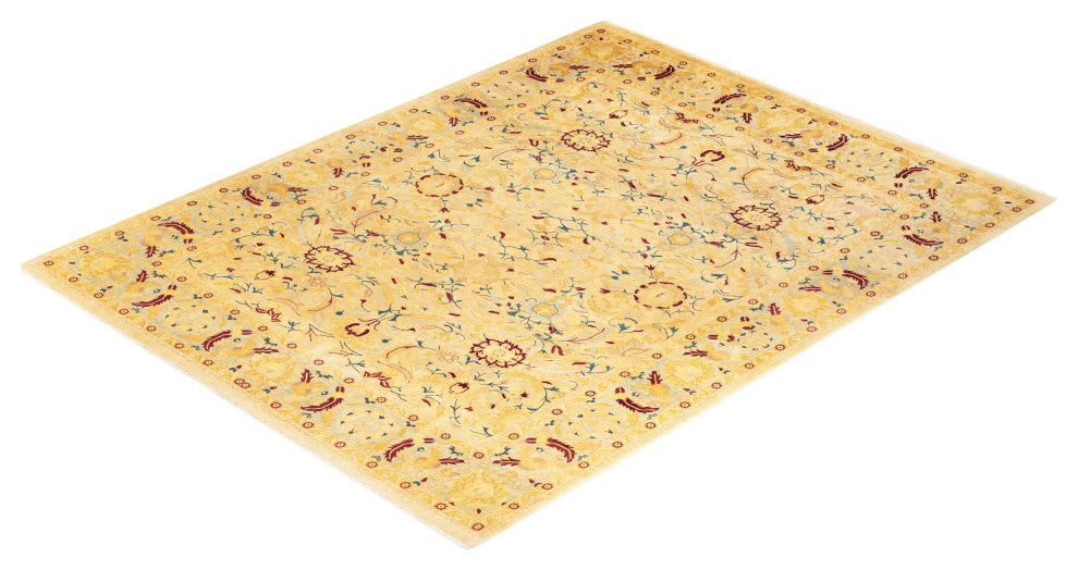 Mogul, One-of-a-Kind Hand-Knotted Area Rug Ivory, 8' 0" x 10' 4"
