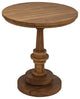 Comodo Side Table, Gold Teak