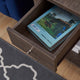 Side Table Storage Drawer and Shelf