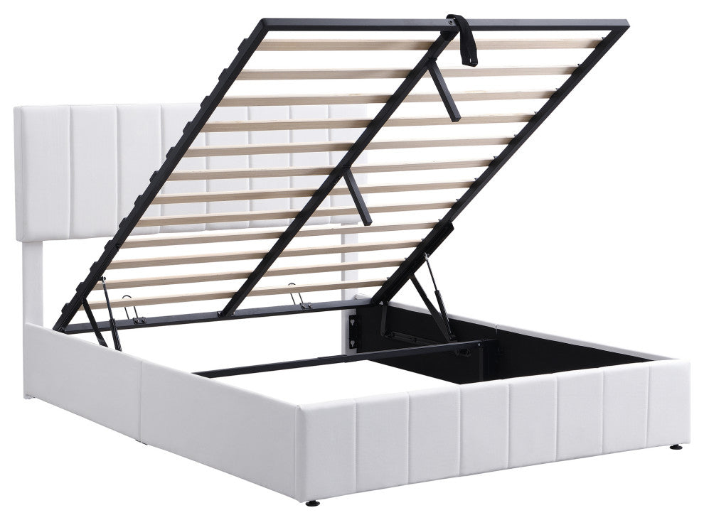 Gewnee Queen size Upholstered Platform bed
