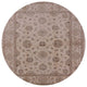 Ahgly Company Indoor Round Mid-Century Modern Area Rugs, 4' Round