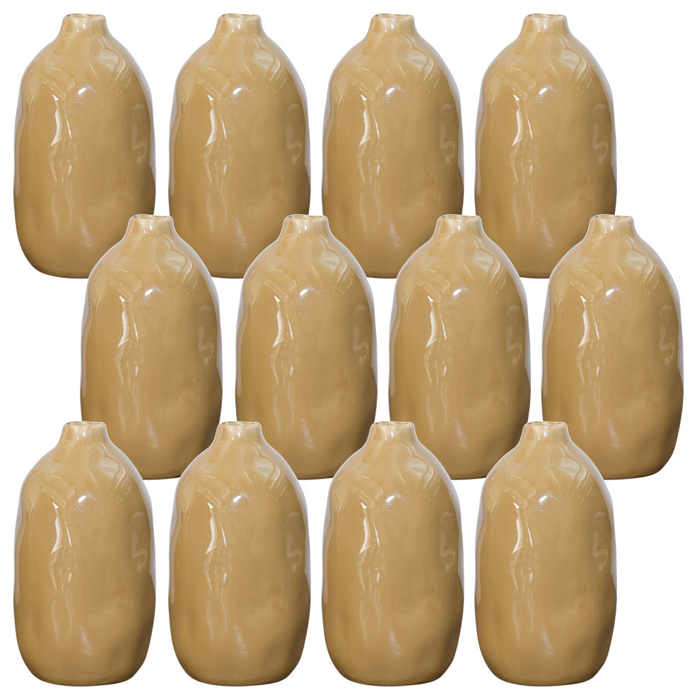 Ceramic Vase, 12-Piece Set