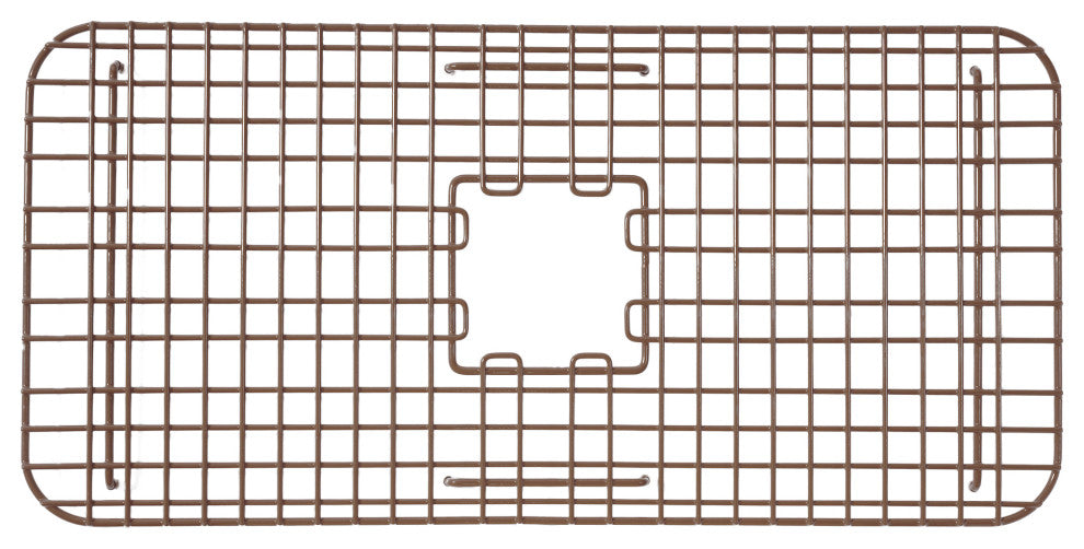 SinkSense Rohe Antique Brown 27.75"x13.375" Kitchen Sink Bottom Grid