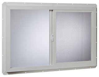 36x24 Vinyl Utility Left, Hand Single Sliding Window