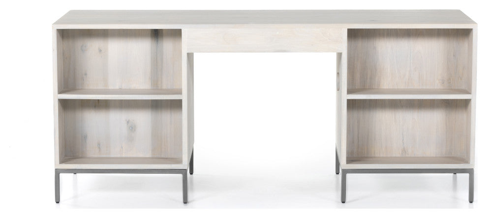 Trey Executive Desk-Dove Poplar