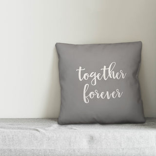 Together Forever 16x16 Throw Pillow Cover