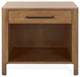 Safavieh Couture Abbiava 1 Drawer Wood Nightstand, Natural