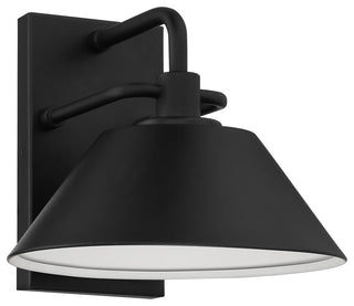 Access Lighting 20130LEDDMG Avalon 8" Tall LED Wall Sconce - Black