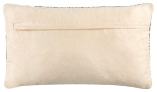 Safavieh Shelby Cowhide 12"X20" Pillow, White