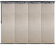 Marguerite 4-Panel Track Extendable Vertical Blinds 48-88"W