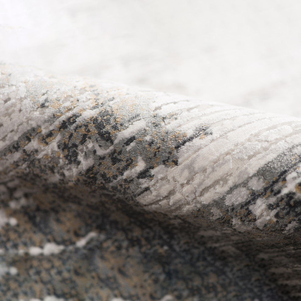 Venice Frasier Area Rug, Ivory, 2' x 3', Abstract