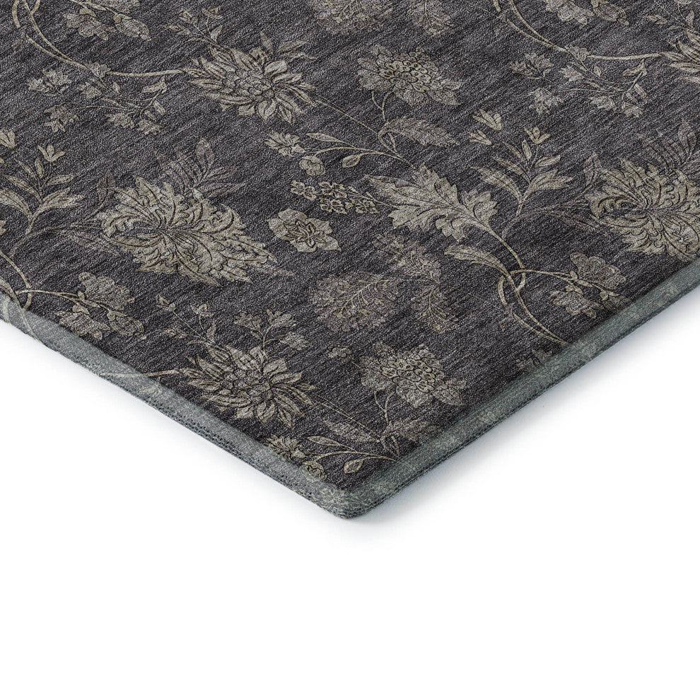 Premium Machine Washable Mayfield AMF680 Taupe 5' x 7'6" Rug
