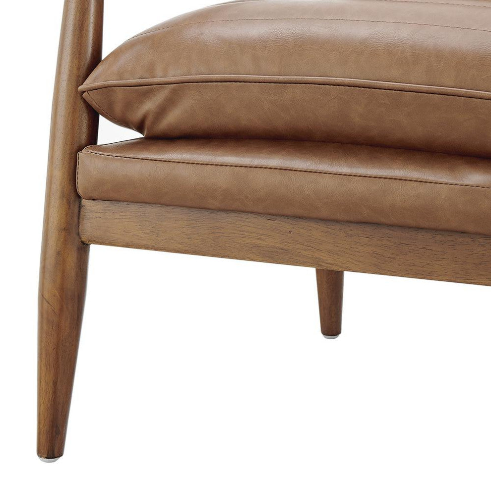 Edmond PU Accent Arm Chair