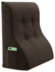 Reading Pillow Bed Foam Wedge Adult for Back Support, Brown, 18x9x21