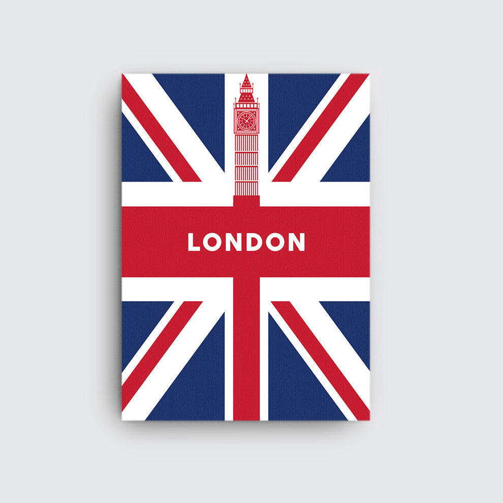 "See You Again, London" Canvas Art, 11"x16"