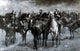 Frederic Remington Cavalry in an Arizona Sandstorm Gallery Wrapped Canvas Print