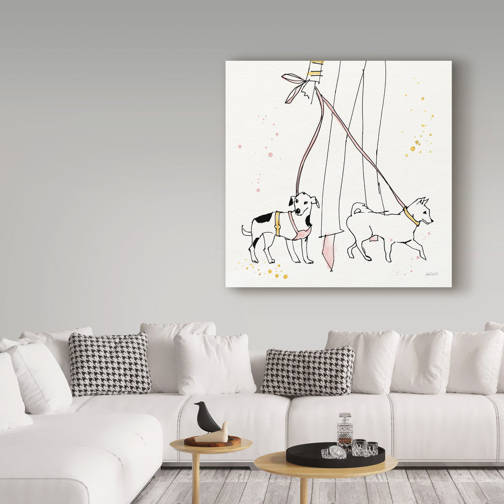 "Fashion Feet III" by Anne Tavoletti, Canvas Art, 14"x14"