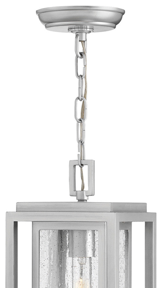 Hinkley Lighting 1002 Republic 1 Light 7"W Coastal Elements - Textured White