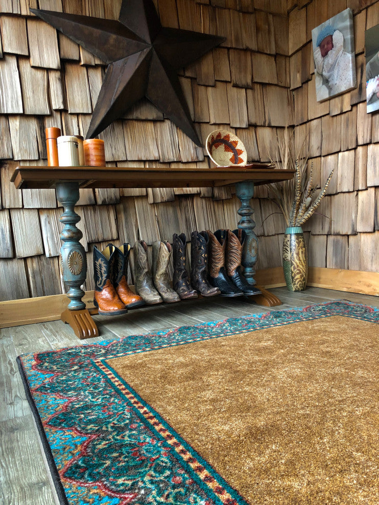 Nubuck, Brown, 2'x8'