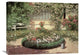 "A Sunlit Flower Garden" Artwork, 30" x 22"