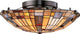 Quoizel TFIK1617VA Two Light Flush Mount Inglenook Valiant Bronze