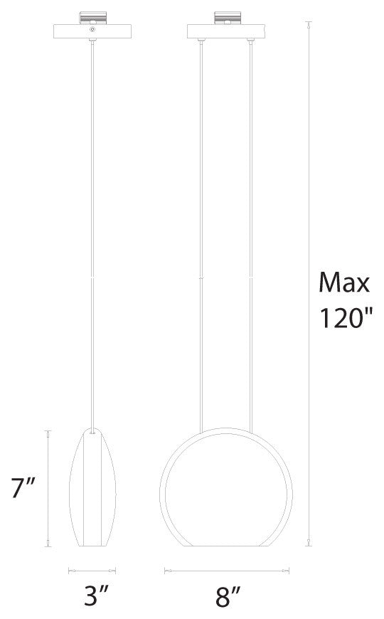WAC Lighting Lolli LED Pendant