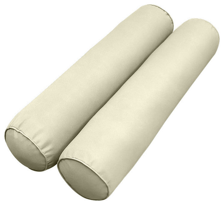 Style5 Twin-XL Pipe Trim Outdoor Mattress Bolster Slip Cover COMPLETE SET AD005