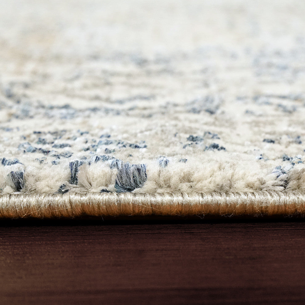 Million Modern Area Rug, Gray, 7'10"X10'10"