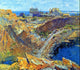Harry Aiken Vincent An Old Quarry- Rockport, 20"x25" Wall Decal