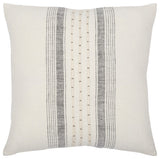 Surya Lsp-001 Cream Pillow Shell With Polyester Insert 22"H X 22"W