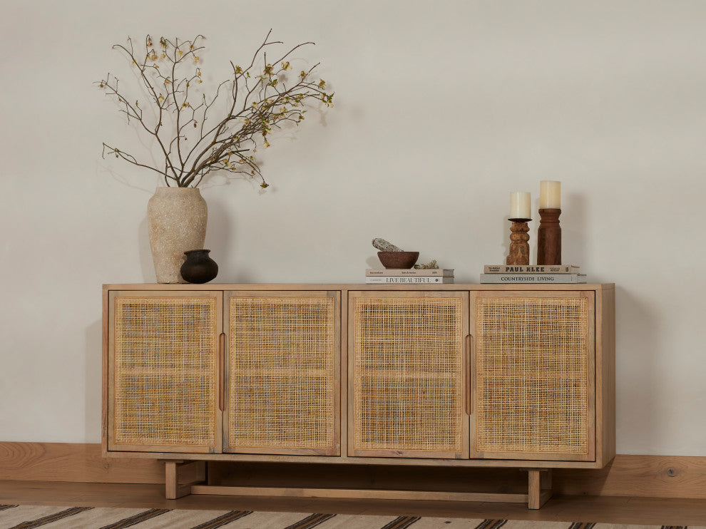 Clarita Sideboard-White Wash Mango