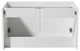 Fresca Vista 30" White Wall Hung Cabinet