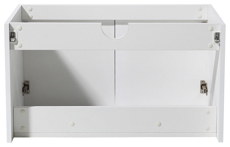 Fresca Vista 30" White Wall Hung Cabinet