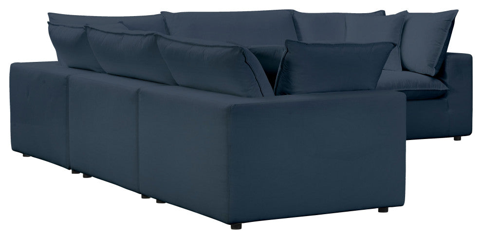 Cali Navy Modular L-Sectional