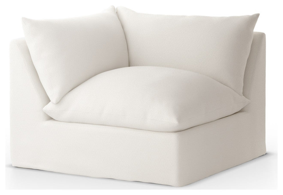 Grant Outdoor Corner Piece-Faye Cream