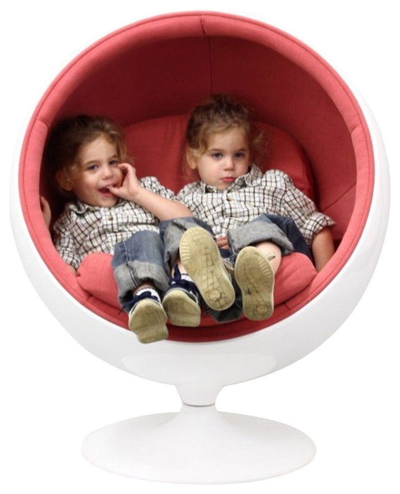 Modern Contemporary Living Room Kids Chair Pink