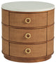 Banning Raffia Round Lamp Table