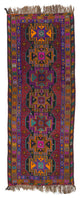 Vintage Kars Kilim Rug 5' 3" x 13' 5", 63 in. x 161 in.