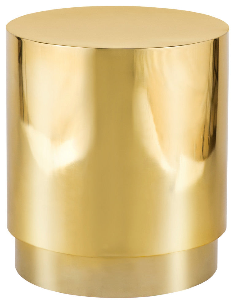 Jazzy End Table, Gold