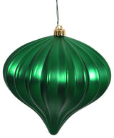 Vickerman 5.7" Matte Onion UV Drilled, Set of 3, Green