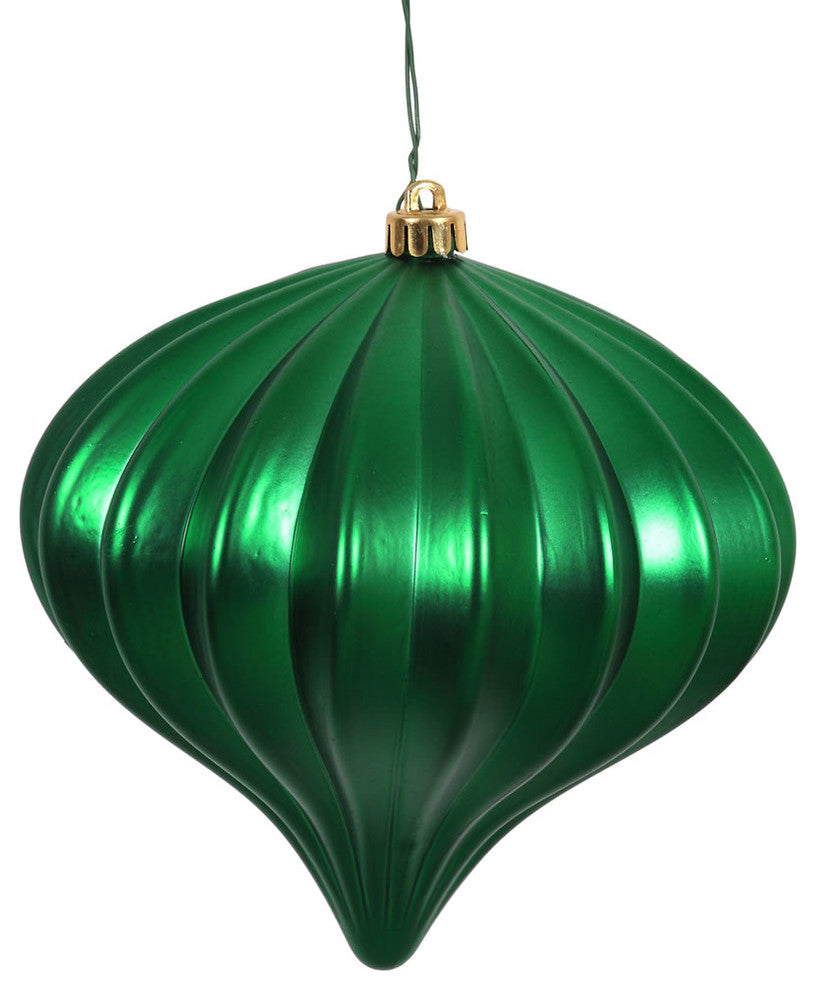 Vickerman 5.7" Matte Onion UV Drilled, Set of 3, Green