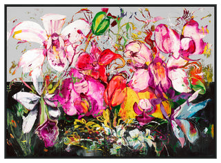 Wildflowers Fine Art Print, Black, 48"x66"