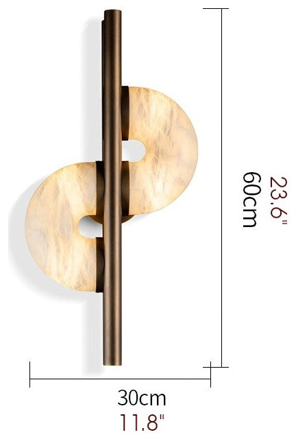 Modern Marble Wall Lamp in the Nordic Style for Bedroom, Living Room
