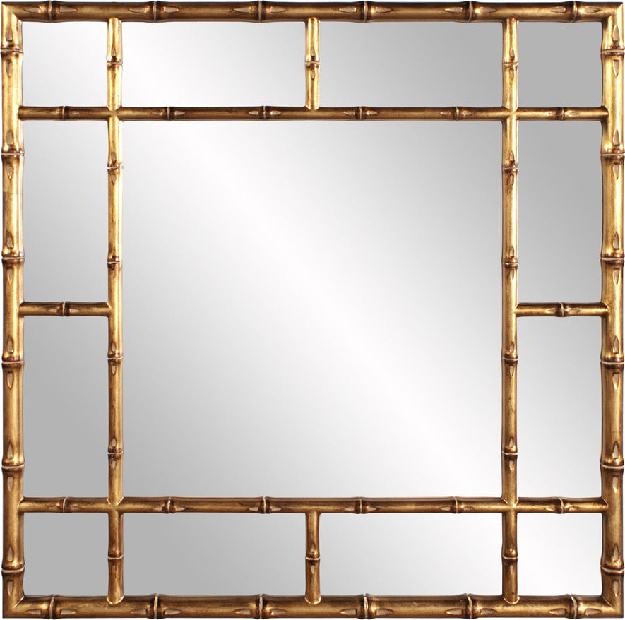 Bamboo Gold Mirror