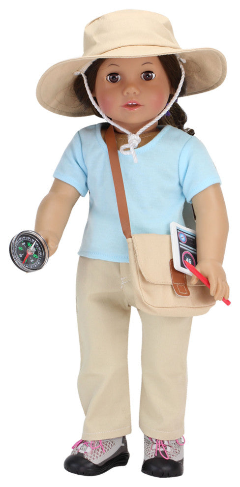 18"Doll 10 Pcs Smithsonian Paleontologist Set