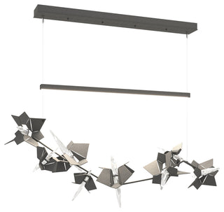 Belladonna LED Pendant, Natural Iron With Natural Iron Accent