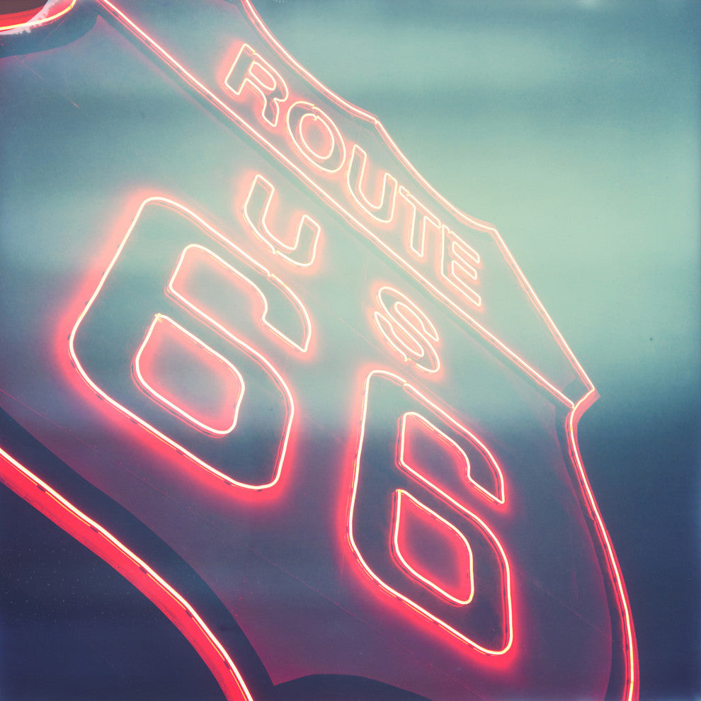 Neon Polaroid 5, Giclee Reproduction Artwork