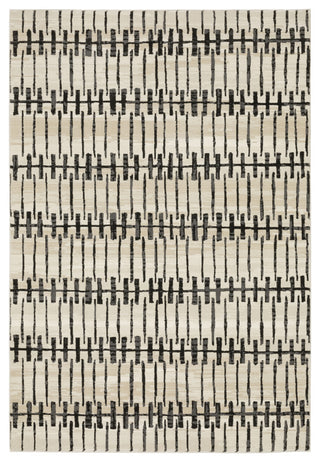 Oriental Weavers Raylan RAY11 Geometric Rug, Ivory, 3'3"x5'