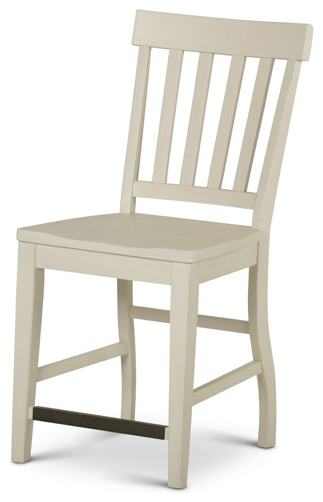Cayla Counter Chairs, Set of 2, White