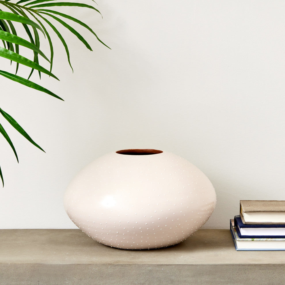 Keyla medium White Vase